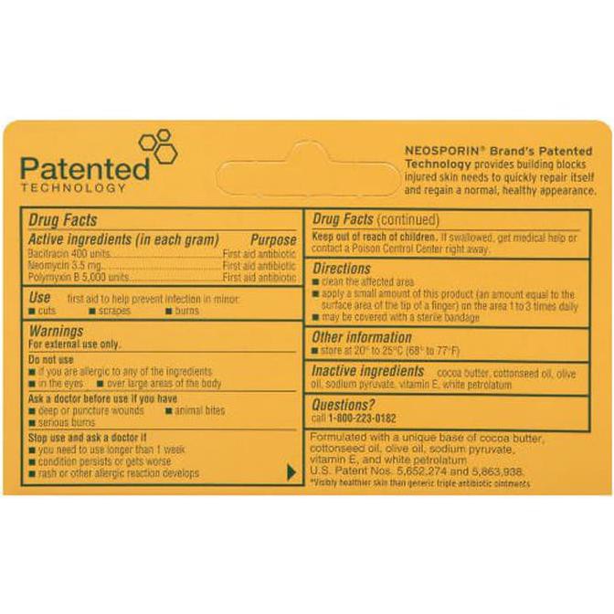 Neosporin Original Ointment, 0.5 Oz