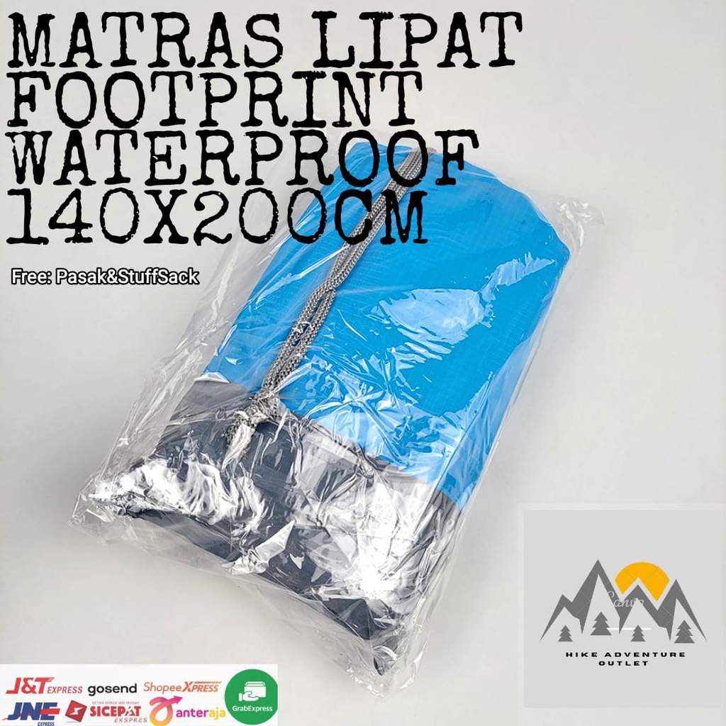 Matras Lipat Camping Footprint 140x200cm