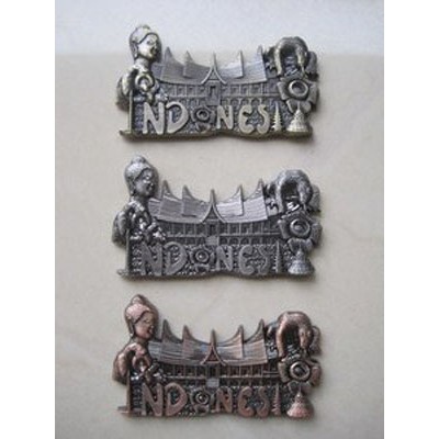 PAJANGAN TEMPELAN MAGNET KULKAS RUMAH GADANG INDONESIA - N.59 | Souvenir oleh oleh Unik