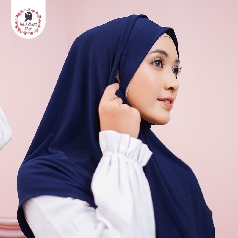 Bergo Kamila / bergo jersey couple anak dan dewasa