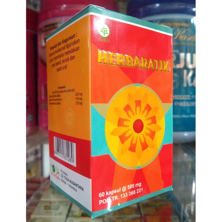 

Herbaratik Toga Mengatasi Nyeri Sendi. encok. asam urat. rematik