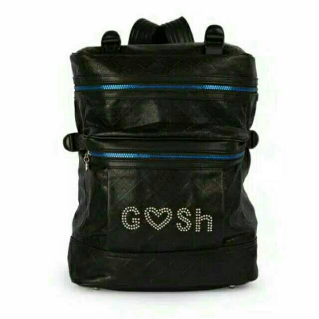 DOUBLE SALE TAS RANSEL GOSH JUMBO BLACK NEW READY