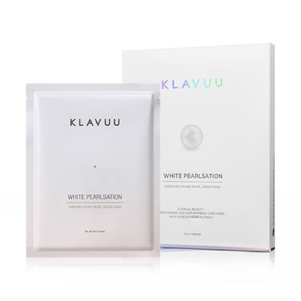 KLAVUU White Pearlsation Enriched Divine Pearl Serum Mask