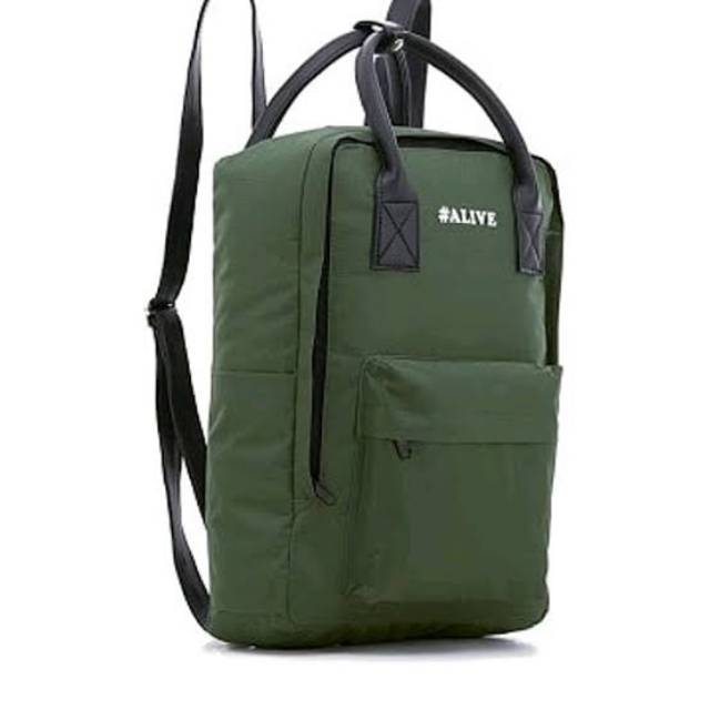 TAS RANSELKULIAH PRIA HIJAU ALIVE MORITZ T3206G2 ORIGINAL SOPHIE PARIS