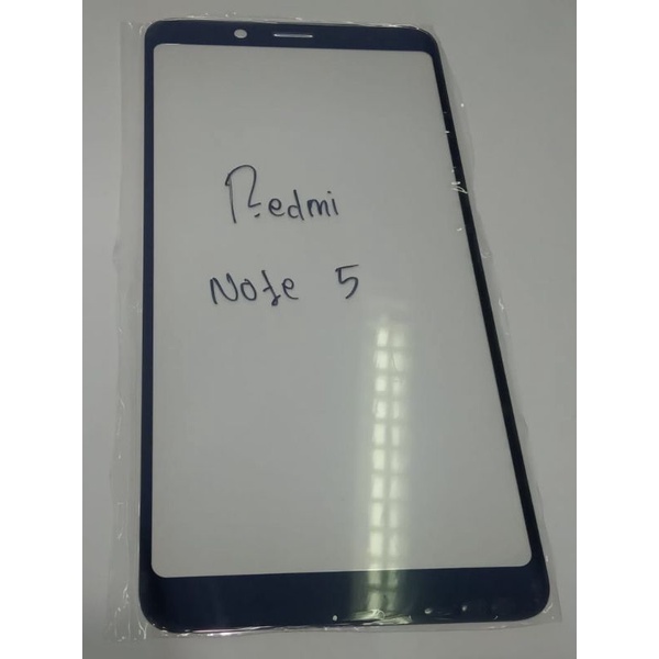 GLASS LCD - KACA DEPAN LCD - KACA TOUCHSCREEN XIAOMI REDMI NOTE 5 / NOTE 5 PRO