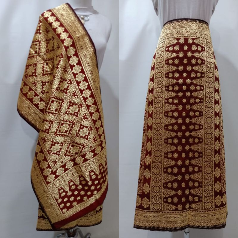 Songket Palembang Asli I Benang Sutera Berlian ORI Grade A