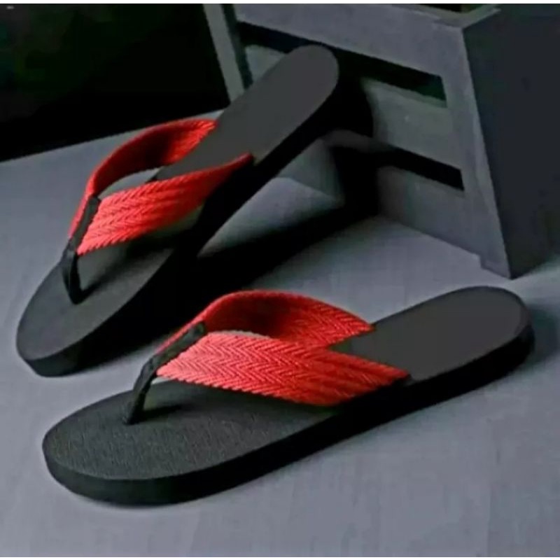 Sandal Jepit Pria Distro Terbaru l Sandal Casual