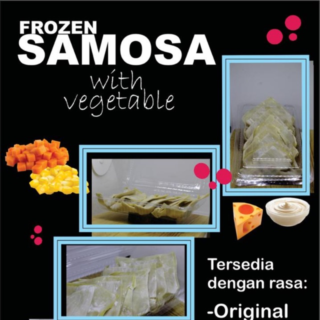 

Frozen samosa jajanan sehat