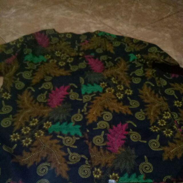 Kardigan Bolero Batik Kerja Wanita Warna Cerah