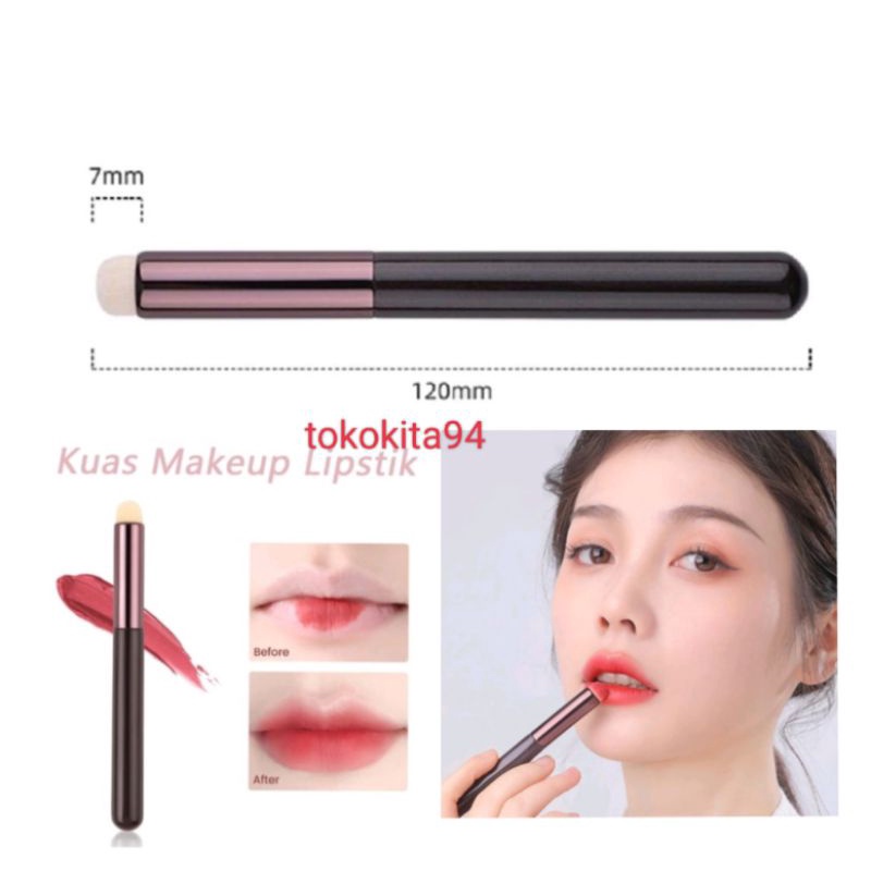 Kuas Concealer Bibir Multifungsi Satuan - Kuas Make Up Lipstick  Concealer 1Pcs - Brush Make Up Portable Satu Pcs Lips Concealer