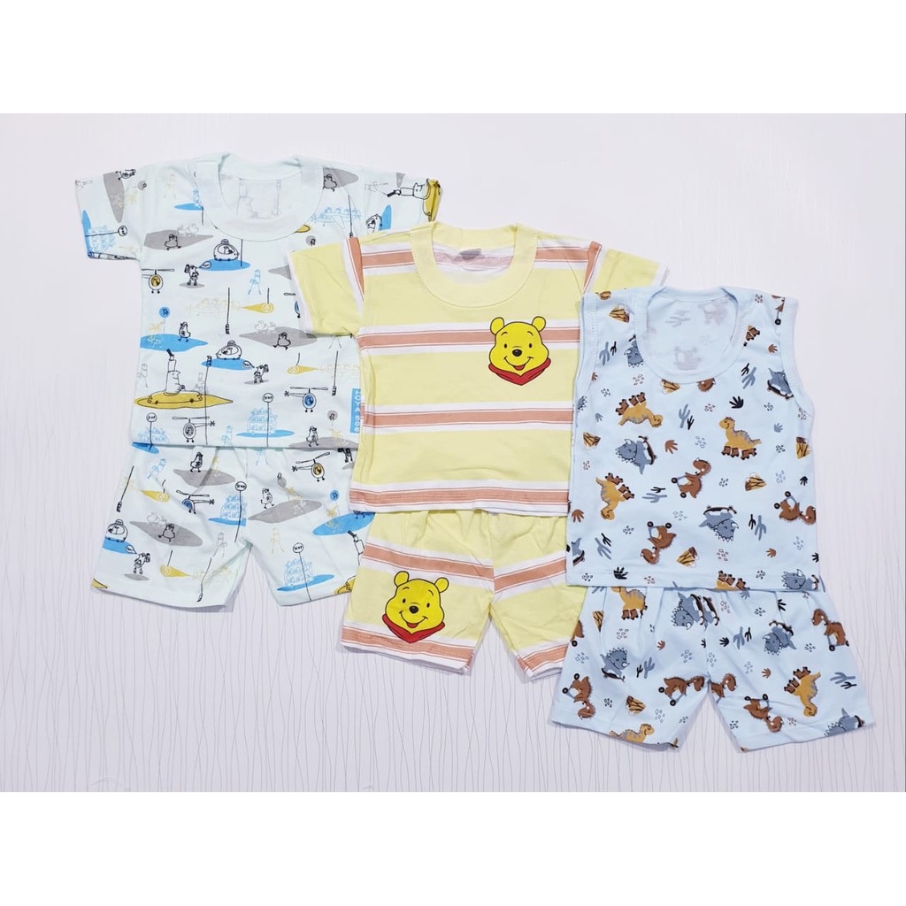 COD Paket Setelan Anak Laki isi 3 Pcs