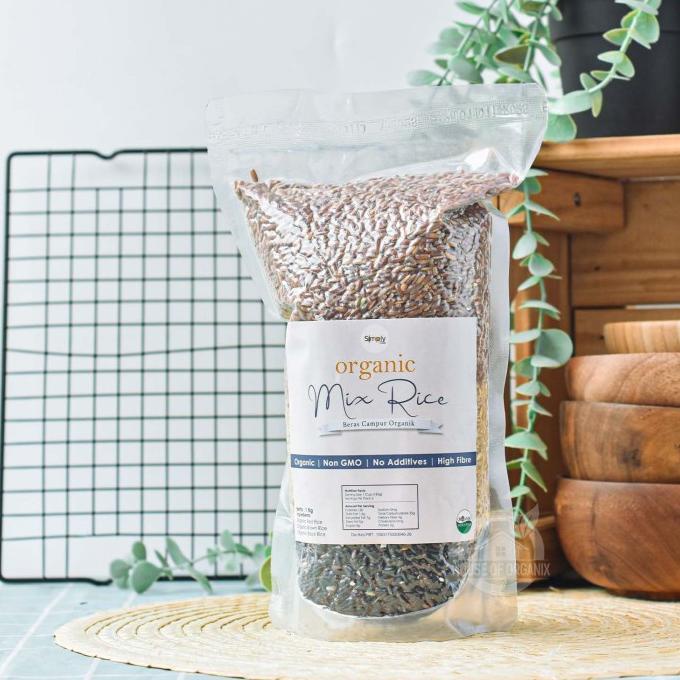

Simply Organic Mixed Rice ( Beras Campur Organik ) 1 Kg