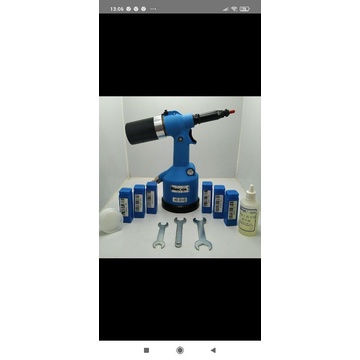 Nutsert Gun Angin-Pneumatic-Alat Mur Tanam-M3-M12