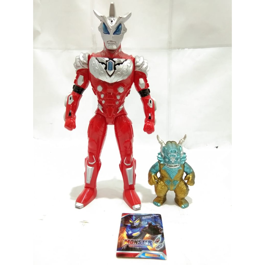 Mainan Anak robot Ultrahero monster - robot Ultraman B/O - HF111-1