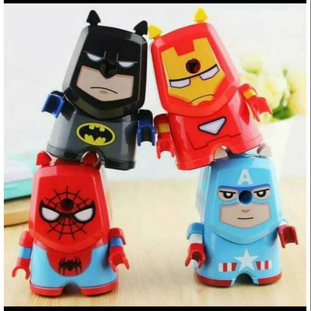 

Serutan meja putar SUPERHERO/rautan putar CARS/serutan meja JET PESAWAT