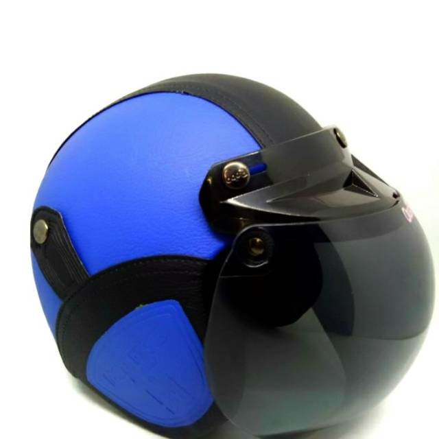 HIJAU BIRU REPSOL ORANGE TERLARIS TERMURAH MARQUES Helm Bogo Dewasa/Remaja Retro Klasik Gaya Asik