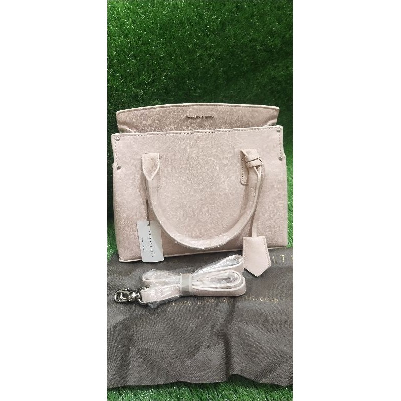 SALE TAS CHARLES AND KEITH PINK