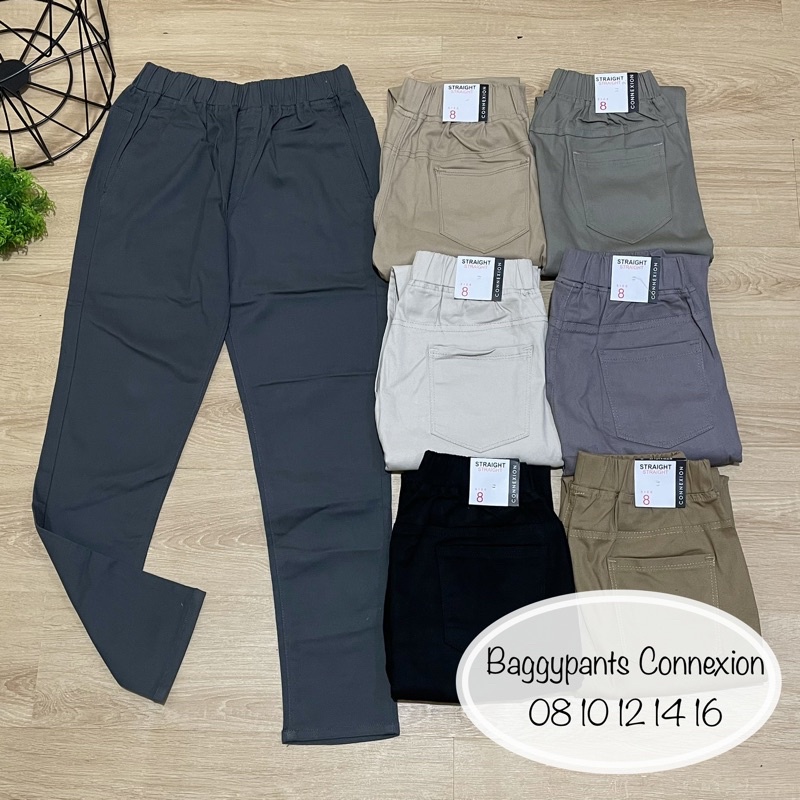 Connexion Celana Connexion Wanita Celana Conexion Wanita Celana Panjang Wanita Baggy Pants Wanita Terlaris Terbaru Kualitas Premium