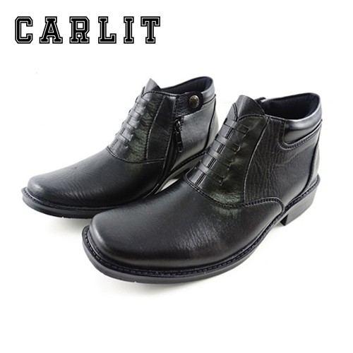 Sepatu PDH 03 Reseleting Militer Warna Hitam Original Carlit Untuk Ke Kantor Dan Pesta