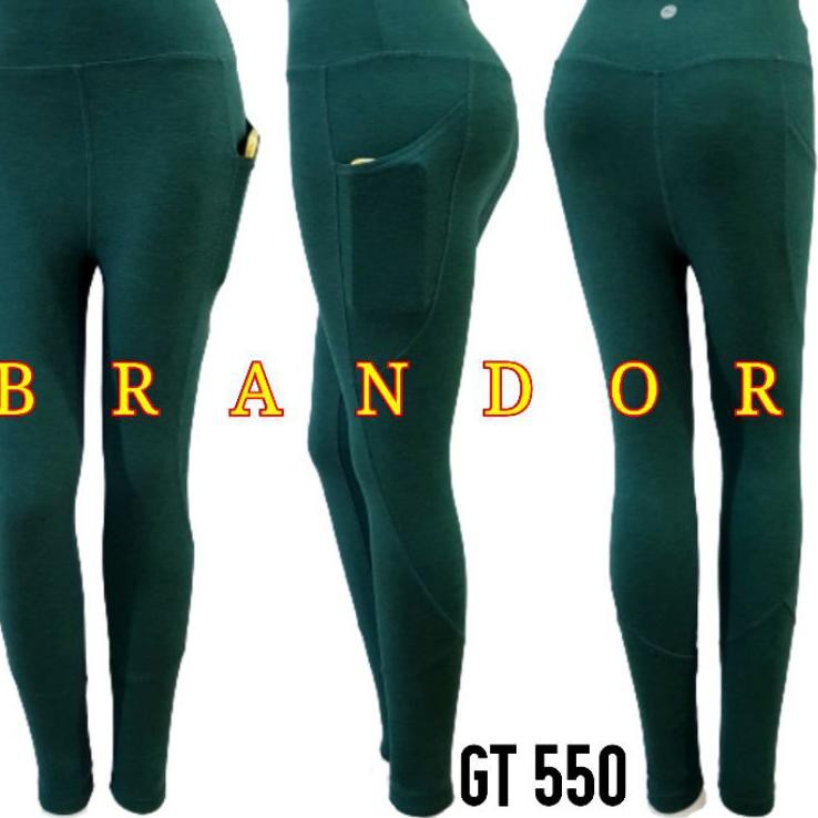 WOMEN HIGH WAIST  LEGGING  - 2 SIDE POCKET By GOTTEX .