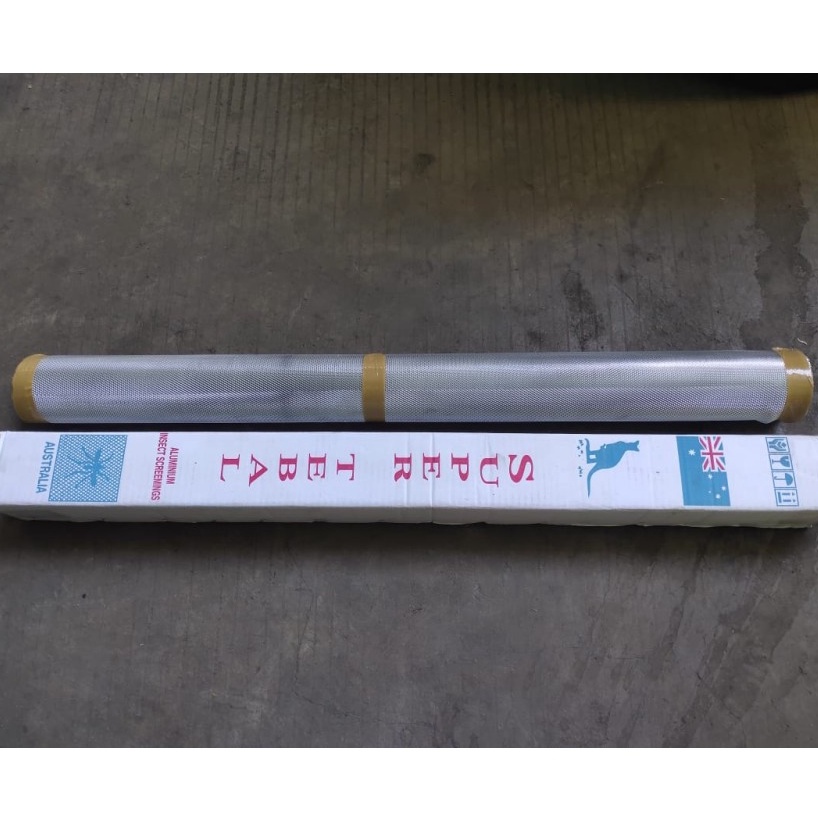KAWAT PARABOLA SUPER PER ROL/KAWAT LOKET NYAMUK PARABOLA ALUMINIUM SUPER TEBAL ANTI NYAMUK TIKUS