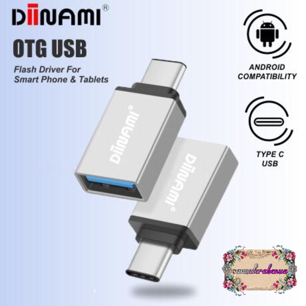 BM091 DIINAMI OTG TIPE C USB Fast translit data all merek handphone SB1446