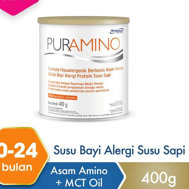 ז NEW Puramino Hypoallergic 400 gram CFF5...