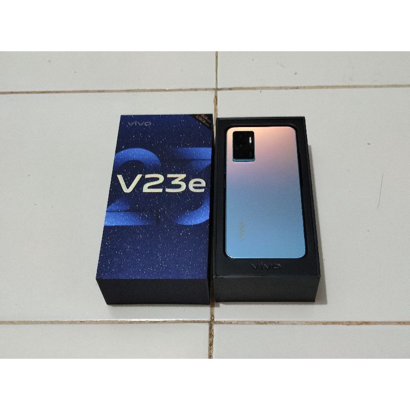 Vivo V23e 8/128Gb second like new (Grade A) fullset acc ori