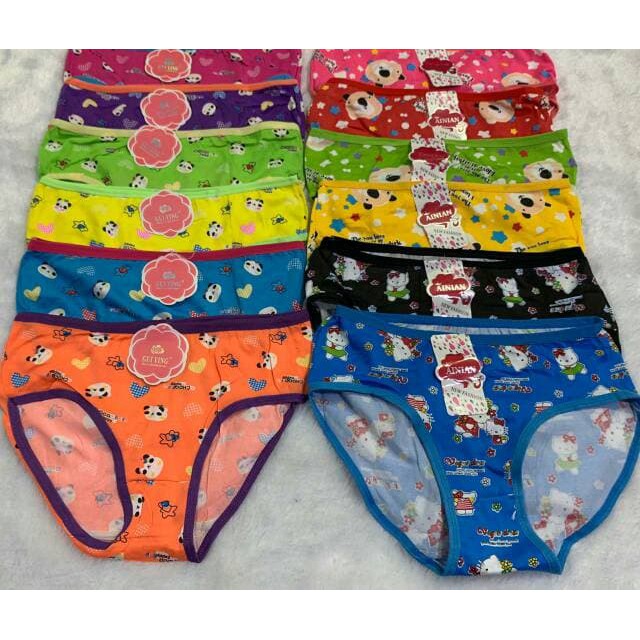 Undies celana dalam CD wanita polos merek Xi she esse M L XL XXL