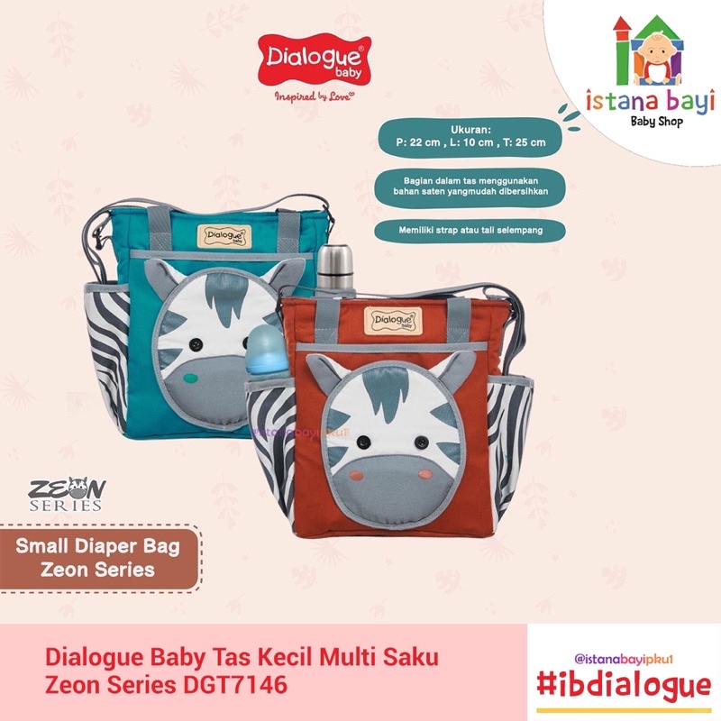 Dialogue Baby Tas Kecil Multi Saku Zeon Series DGT7146