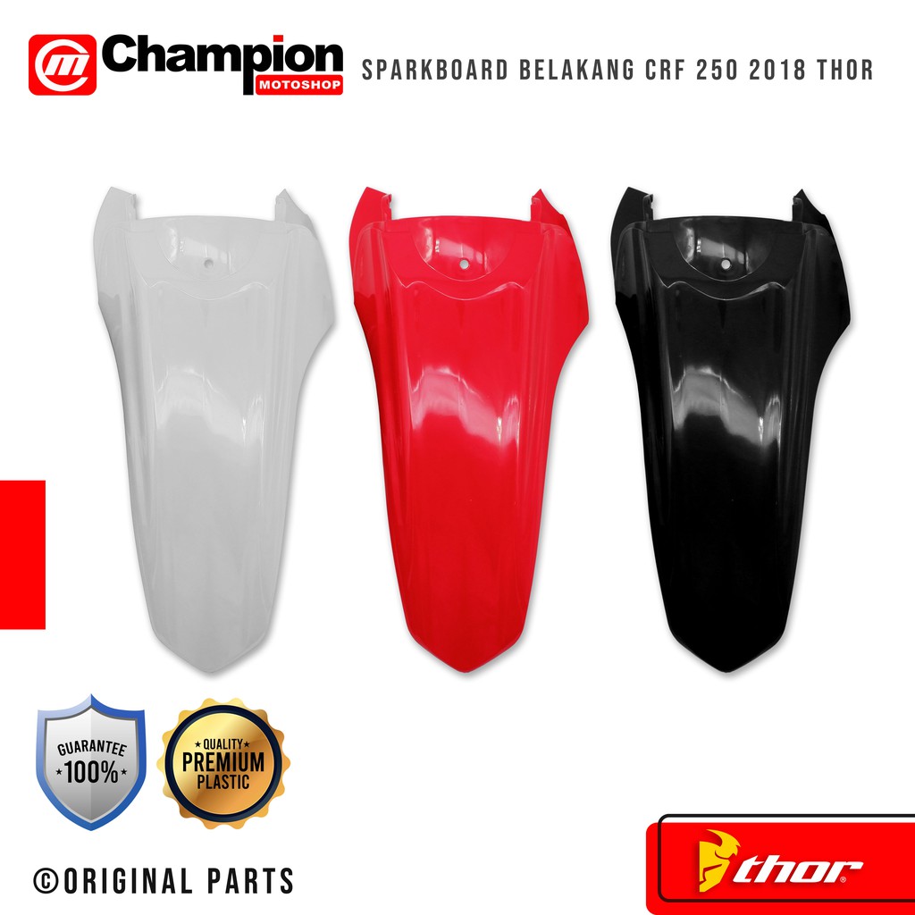 Spakbor Slebor Belakang Rear Fender Crf 250 2018 Thor