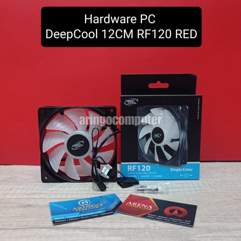 Hardware PC DeepCool 12CM RF120 RED