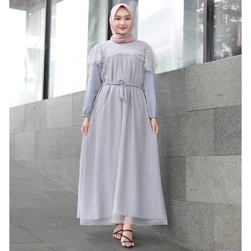 MIRA DRESS JUMBO BEST SELLER| DRESS MIX TILE PREMIUM S M L XL XXL XXXL 5L R_PROJECT