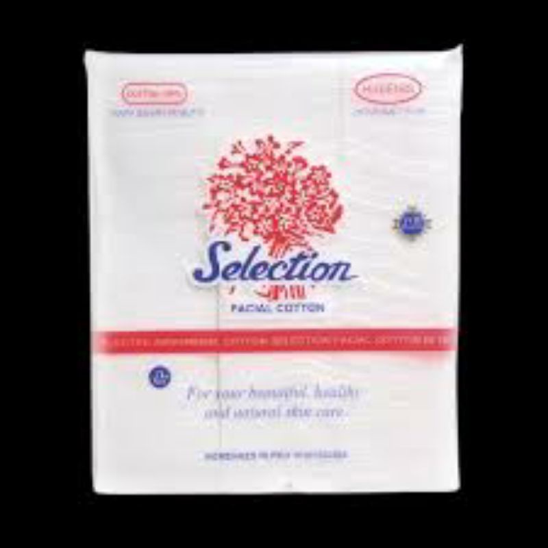 Kapas SELECTION FACIAL COTTON / Kapas pembersih wajah kecantikan