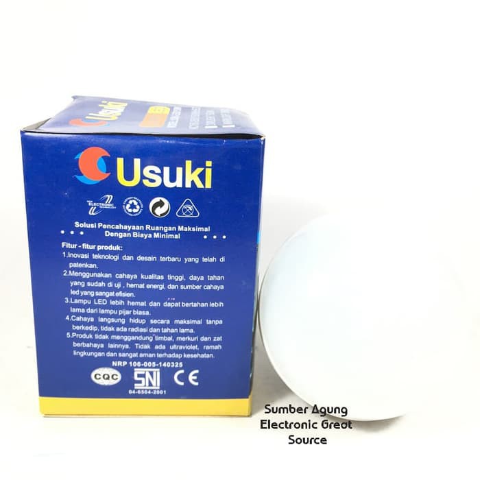 Lampu LED Usuki 15W Berkulitas Hemat Energi Terang 15 Watt