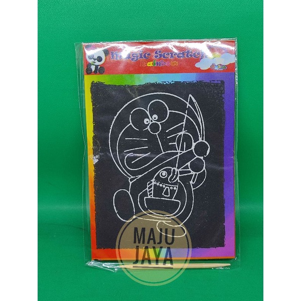 Gosokan Magic Scratch Arsir Karakter Isi 20 Pcs