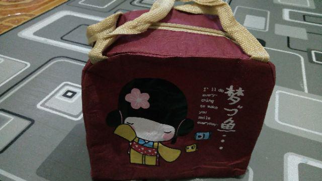 Cooler Bag Kimono / Lunch Bag