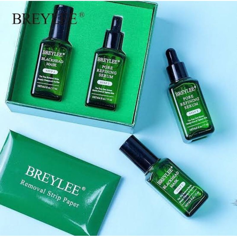 [COD] BREYLEE BLACKHEAD MASK - BREYLEE PORE REFINING SERUM[PERAWATAN WAJAH]