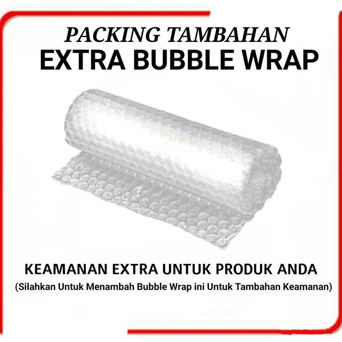 Bubble Wrap Tambahan Keamanan Untuk Perlindungan Produk dari Benturan