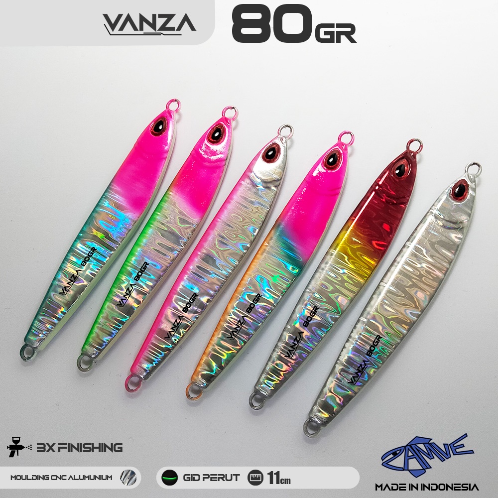 Metal Jig Zamve Vanza 80Gr Metal Jig 80Gr Metal Jig 80Gram