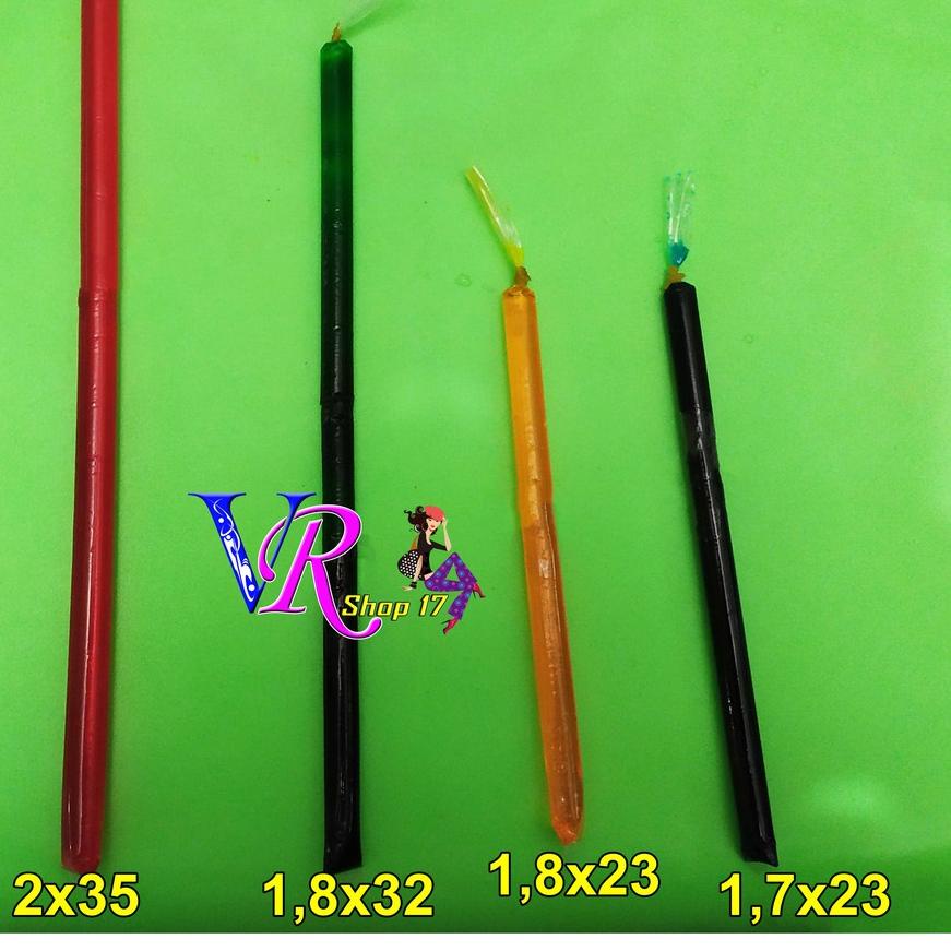 

HOT⭐SALE!⭐ Plastik Es Pensil 1,8x32 cm 250 gr / Plastik Pensil Super Panjang Termurah !,