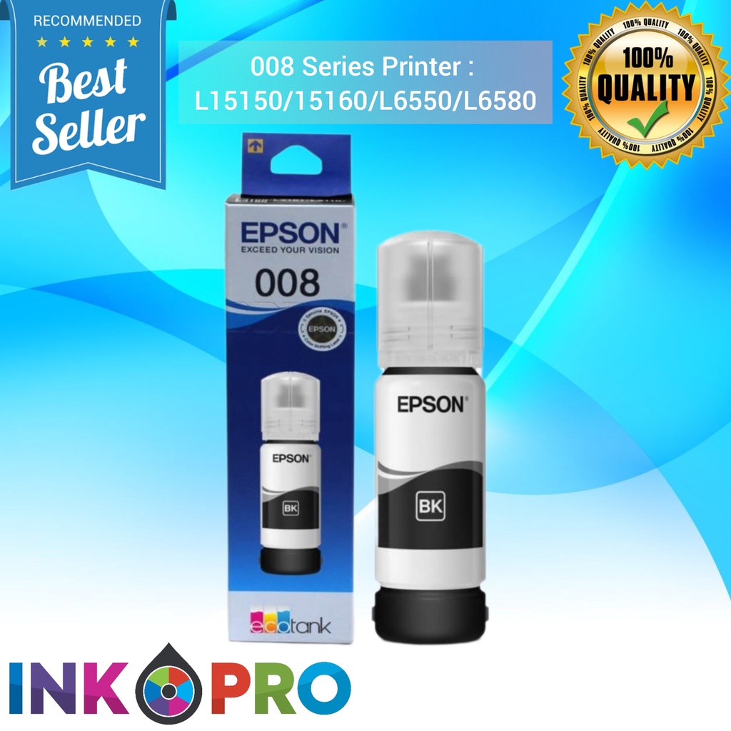 Tinta Epson 008 PREMIUM Untuk Printer L15150 L15160 L6550 L6580