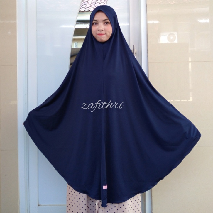 Khimar Syari Jumbo Jersey Non Pet