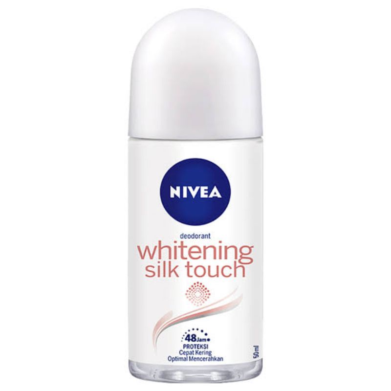 Nivea Deodorant Whitening Silk Touch 50 ml / Deodorant Nivea