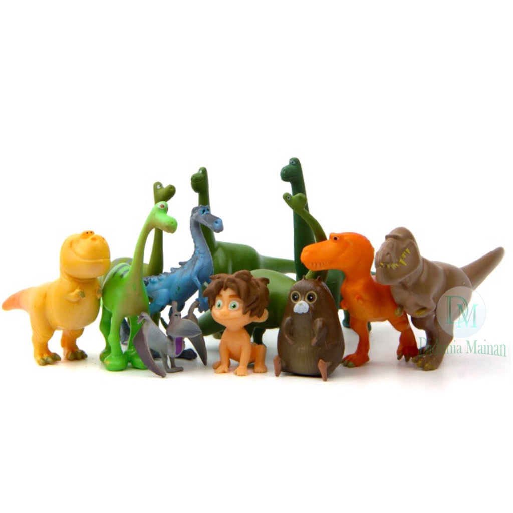 Mainan Figure Miniatur Dinosaurus Tarzan Hiasan Dekor Kue Play Set