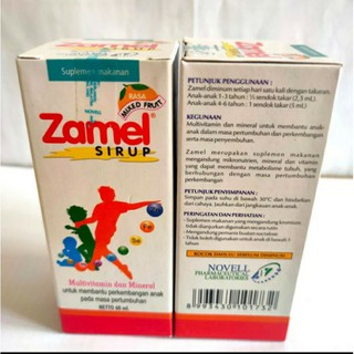 Jual Zamel syrup 60ml obat batuk pilek | Shopee Indonesia