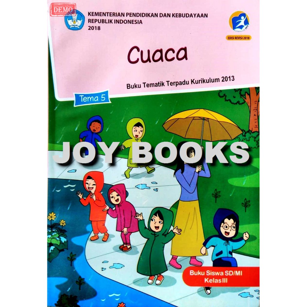 Buku Tematik Sd Kelas 3 Tema 1 2 3 4 5 6 7 8 Kurikulum 2013 Revisi