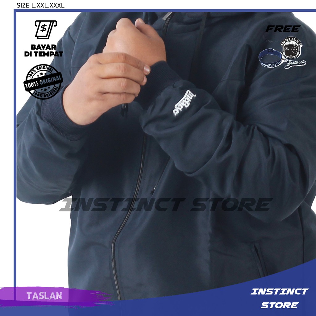 INSTINC JAKET PARASUT JUMBO WATERPROOF