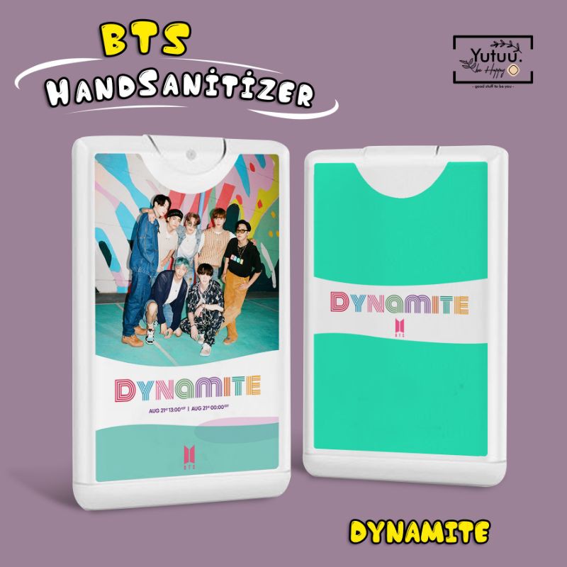 BANGTAN HANDSANITIZER POCKET SPRAY / KPOP HANDSANITIZER (FREE PHOTOCARD) fanmade