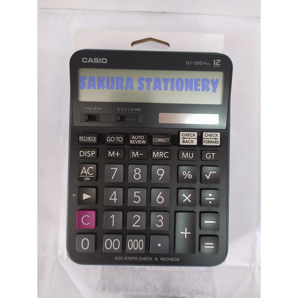 

Kalkulator Casio DJ-120D